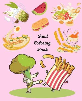 Book cover for Food Coloring Book