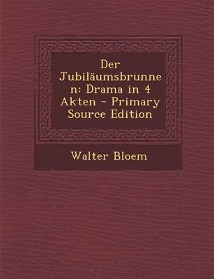 Book cover for Der Jubilaumsbrunnen