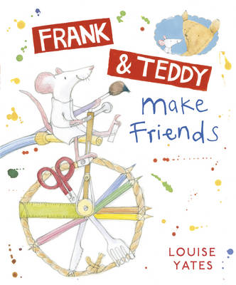 Book cover for Frank and Teddy Make Friends