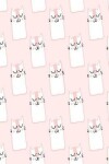 Book cover for Cute Cats Pattern Journal Blank Notebook