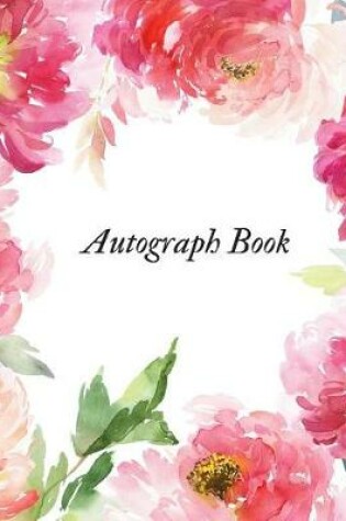 Cover of Autograph Book