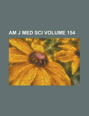 Book cover for Am J Med Sci Volume 154