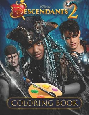 Book cover for Descendants 2 Coloring Book