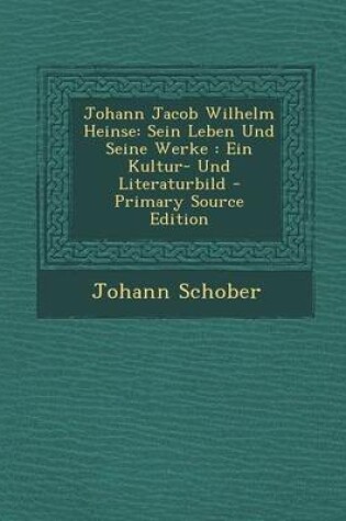 Cover of Johann Jacob Wilhelm Heinse