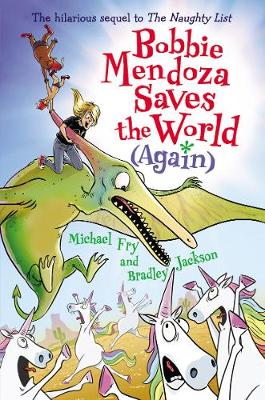 Book cover for Bobbie Mendoza Saves the World (Again)