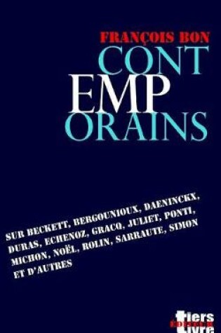 Cover of Contemporains