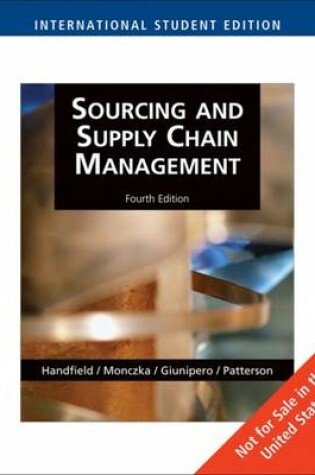 Cover of Sourcing and Supply Chain Management