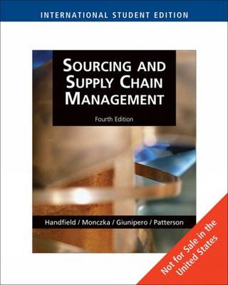 Book cover for Sourcing and Supply Chain Management