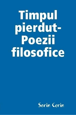 Book cover for Timpul pierdut-Poezii filosofice