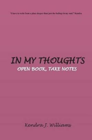 Cover of In My Thoughts