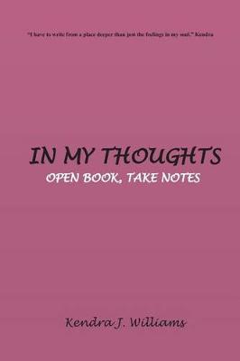 Book cover for In My Thoughts