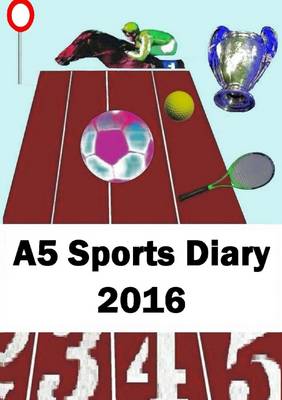 Book cover for A5 Sports Diary 2016