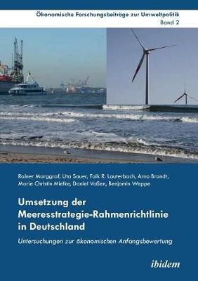 Book cover for Umsetzung der Meeresstrategie-Rahmenrichtlinie in Deutschland. Untersuchungen zur  konomischen Anfangsbewertung