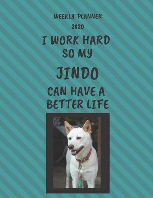 Book cover for Jindo Weekly Planner 2020