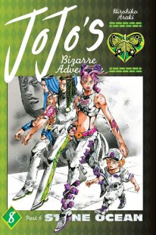 Cover of JoJo's Bizarre Adventure: Part 6--Stone Ocean, Vol. 8