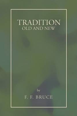 Book cover for Tradition