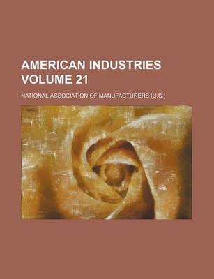 Book cover for American Industries Volume 21