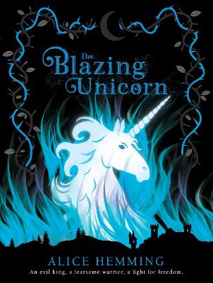 Book cover for The Blazing Unicorn
