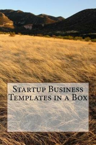 Cover of Startup Business Templates in a Box