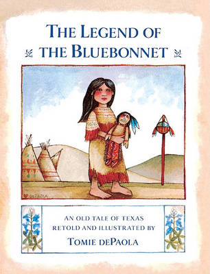 Book cover for The Legend of the Bluebonnet