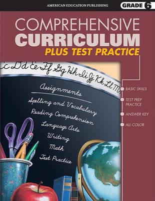 Book cover for Comprehensive Curriculum Plus Test Practice, Grade 6