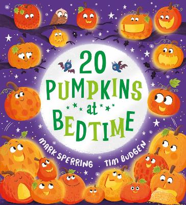 Book cover for Twenty Pumpkins at Bedtime (PB)
