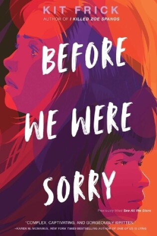 Cover of Before We Were Sorry