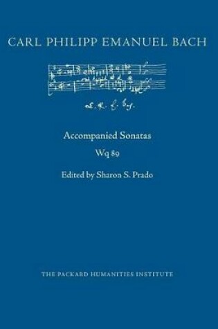 Cover of Accompanied Sonatas, Wq 89