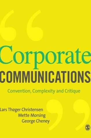 Cover of Corporate Communications