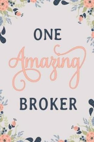 Cover of One Amazing Broker