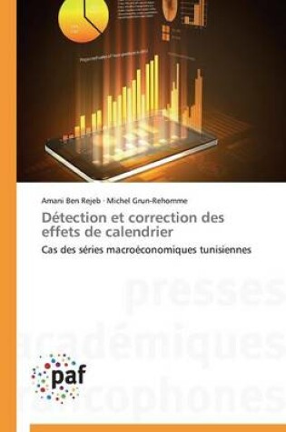 Cover of Detection Et Correction Des Effets de Calendrier