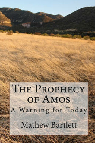 Cover of The Prophecy of Amos - A Warning for Today.