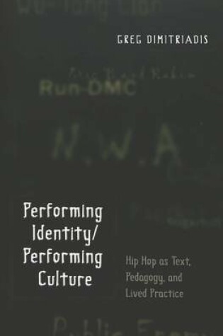 Cover of Performing Identity/Performing Culture