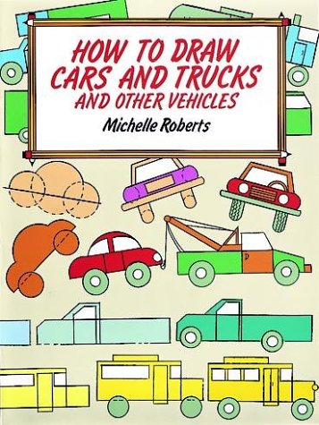 Book cover for How to Draw Cars and Trucks and Other Vehicles
