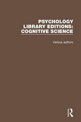 Cover of Psychology Library Editions: Cognitive Science