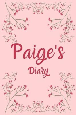 Book cover for Paige's Diary