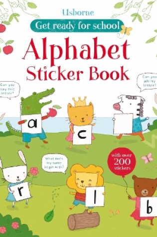 Cover of Alphabet Sticker Book