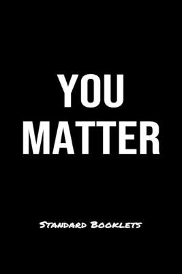 Book cover for You Matter Standard Booklets