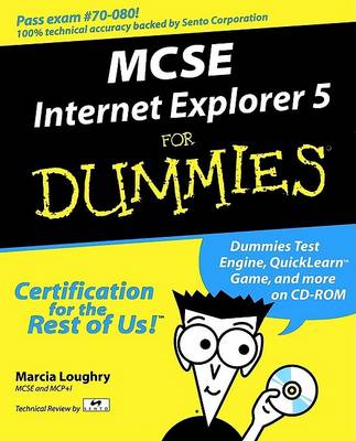 Book cover for MCSE Internet Explorer 5 For Dummies