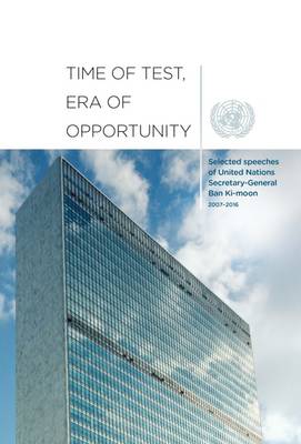 Cover of Time of test, era of opportunity