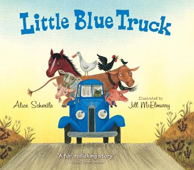 Book cover for Little Blue Truck Board Book