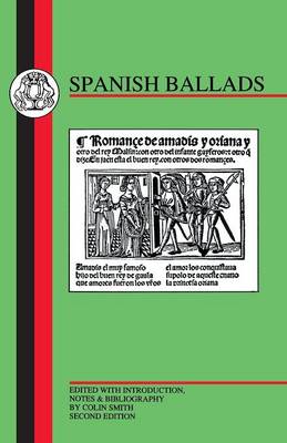 Book cover for Spanish ballads