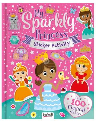 Book cover for My Sparkly Princess Sticker Activity