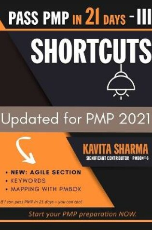Cover of Pass PMP in 21 Days - Shortcuts