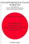 Book cover for Die Problematik Unterschiedlicher Koerperschaftsteuersysteme Innerhalb Der Eg