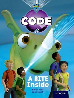 Book cover for Project X Code: Marvel A Bite Inside