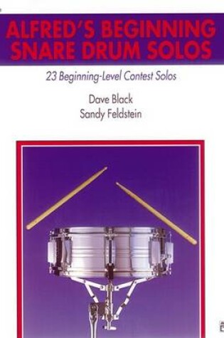 Cover of Alfred's Beginning Snare Drum Solos