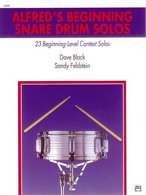 Cover of Alfred's Beginning Snare Drum Solos