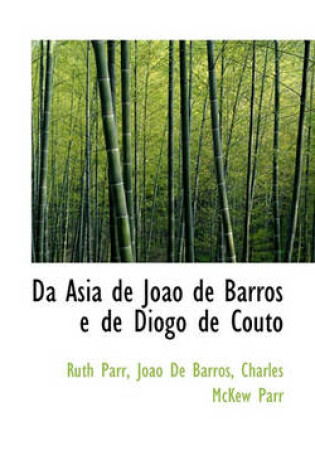 Cover of Da Asia de Jo O de Barros E de Diogo de Couto