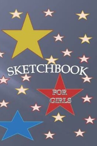Cover of sketchbook for girls